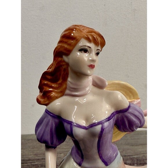 Coalport Sentiments "Picked Especially for You" Bone China Lady Figurine 2005 - Picture 7 of 17